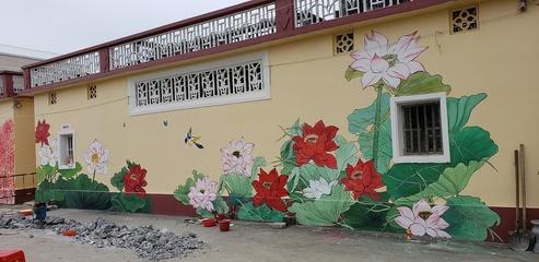 墻(qiang)繪(hui)藝術(shu) 汕尾(wei)新(xin)農村建(jian)設(she)中(zhong)的社(she)區文(wen)化墻(qiang)