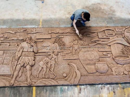 浮雕(diao)定制與(yu)壁畫 藝術(shu)與工藝的完(wan)美結合