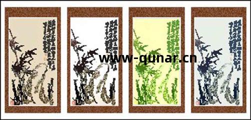 鄭板橋竹石圖(tu)CDR素材 優(you)雅(ya)壁(bi)畫(hua)裝飾(shi)的(de)辦公藝術(shu)選(xuan)擇(ze)